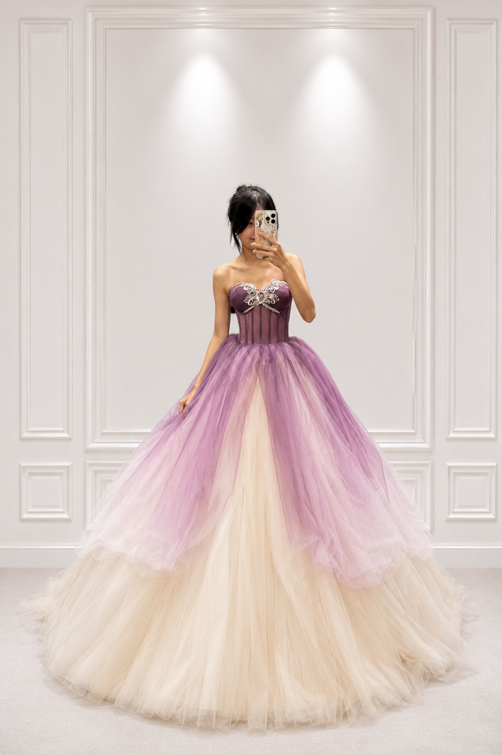 Evening Gown — Evening Look 04 | Gold Lady Palace Seremban gown rental