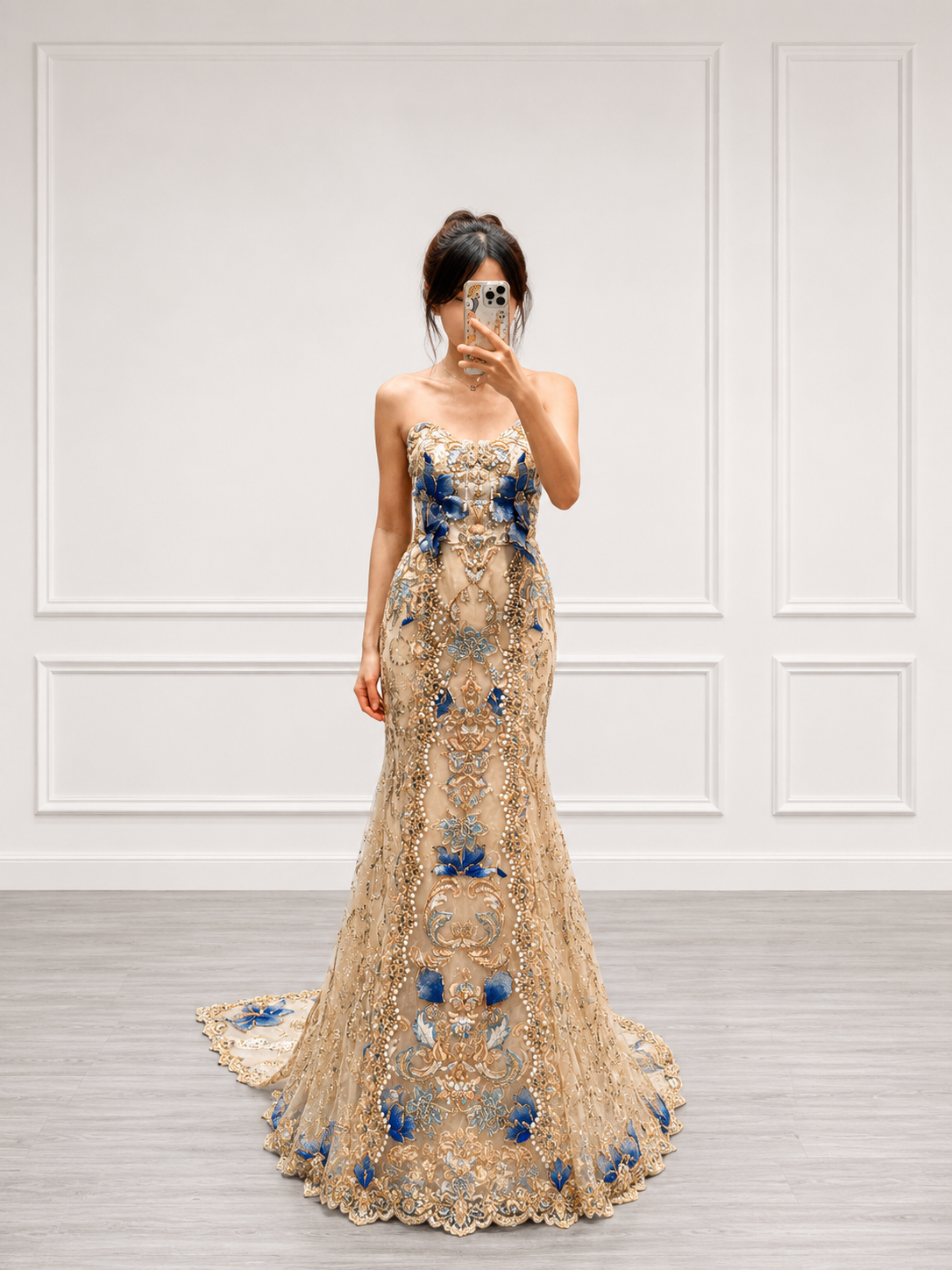 Sangjit — Sangjit Look 06 | Gold Lady Palace Seremban gown rental