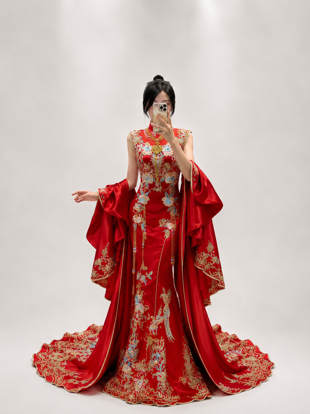 Sangjit — Sangjit Look 02 | Gold Lady Palace Seremban gown rental