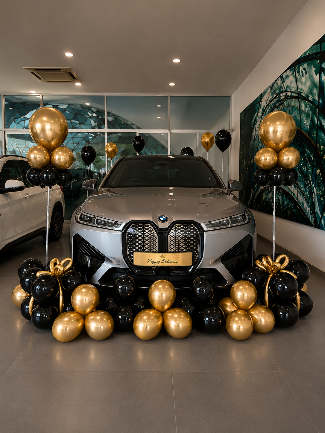 Car Decoration — Car Decoration Look 01 | Gold Lady Palace Seremban gown rental