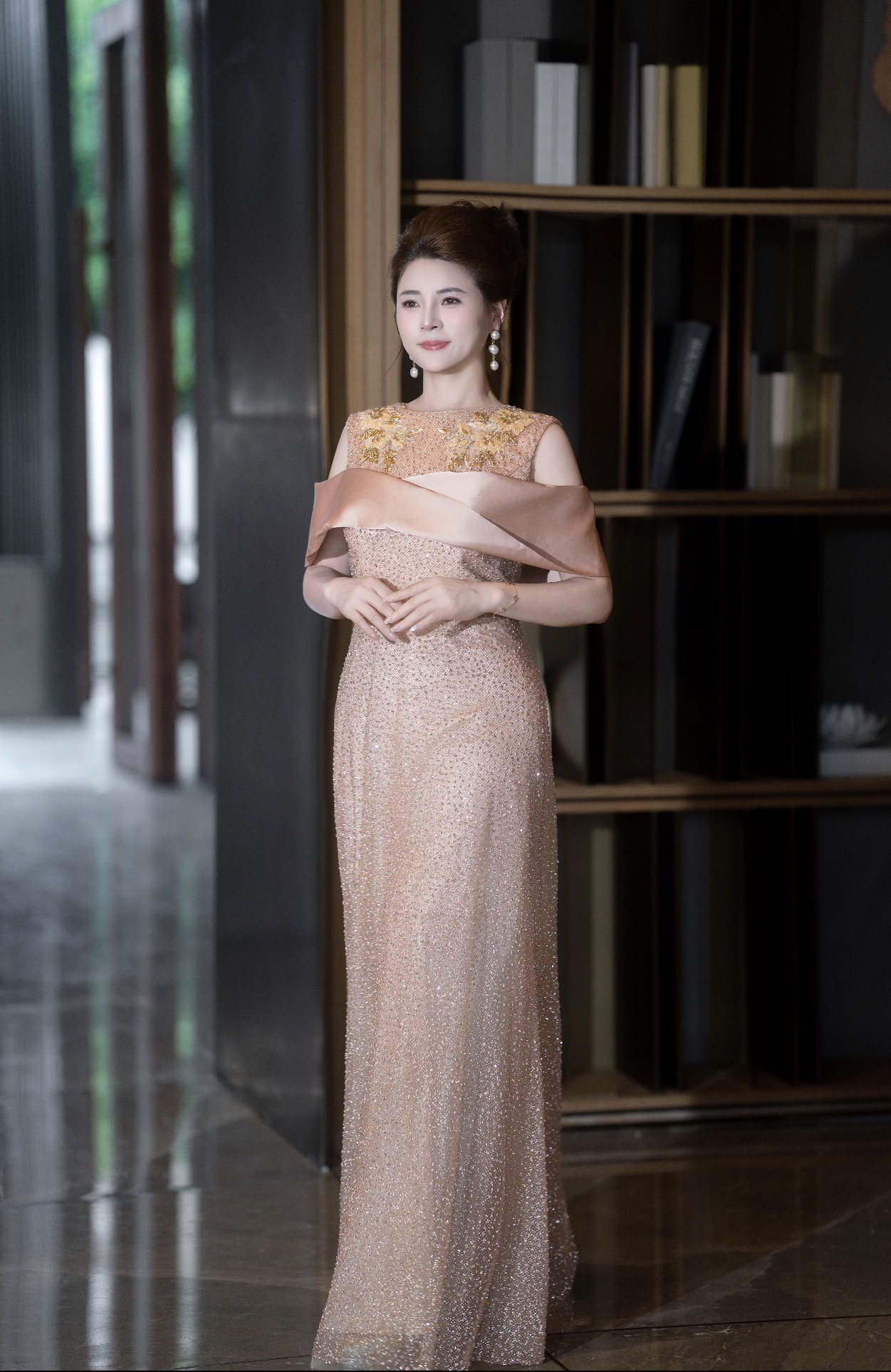 Mother Dress — Mother Look 03 | Gold Lady Palace Seremban gown rental