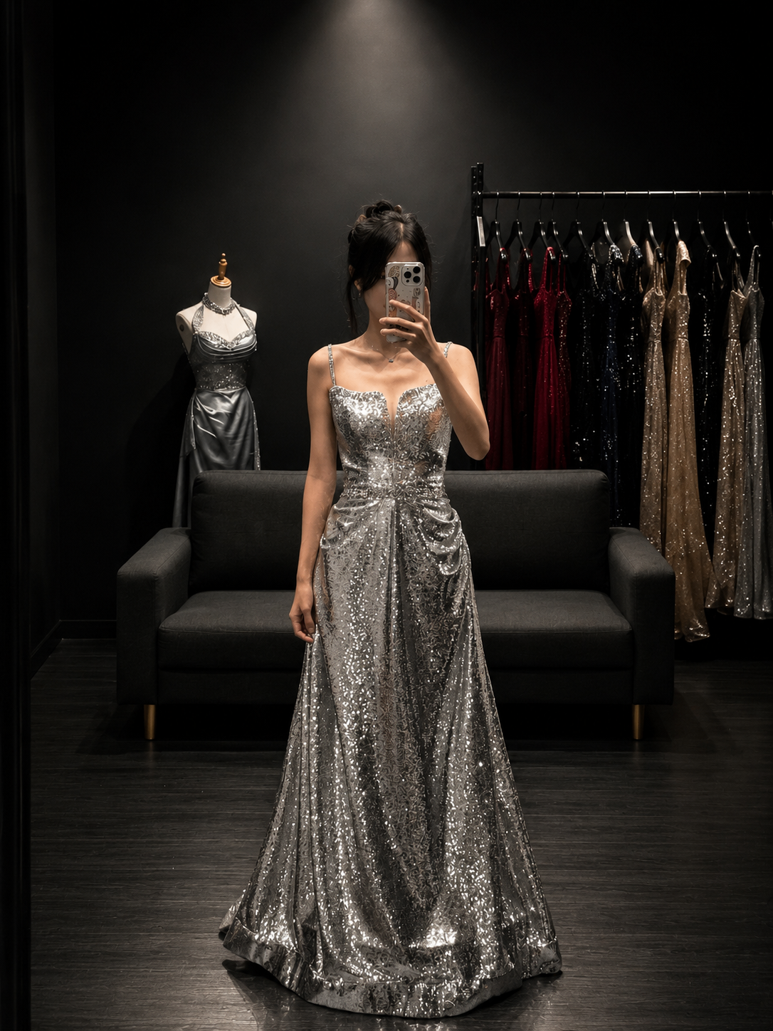 Evening Dress — Normal Look 03 | Gold Lady Palace Seremban gown rental