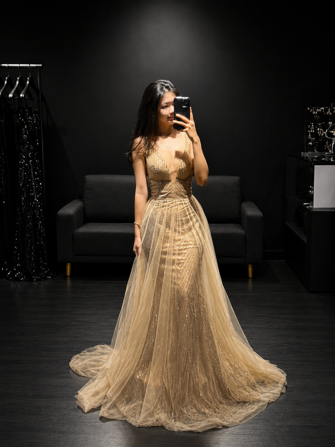 Evening Dress — Normal Look 05 | Gold Lady Palace Seremban gown rental